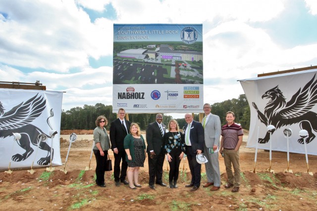 Construction Begins on New Southwest Little Rock High School