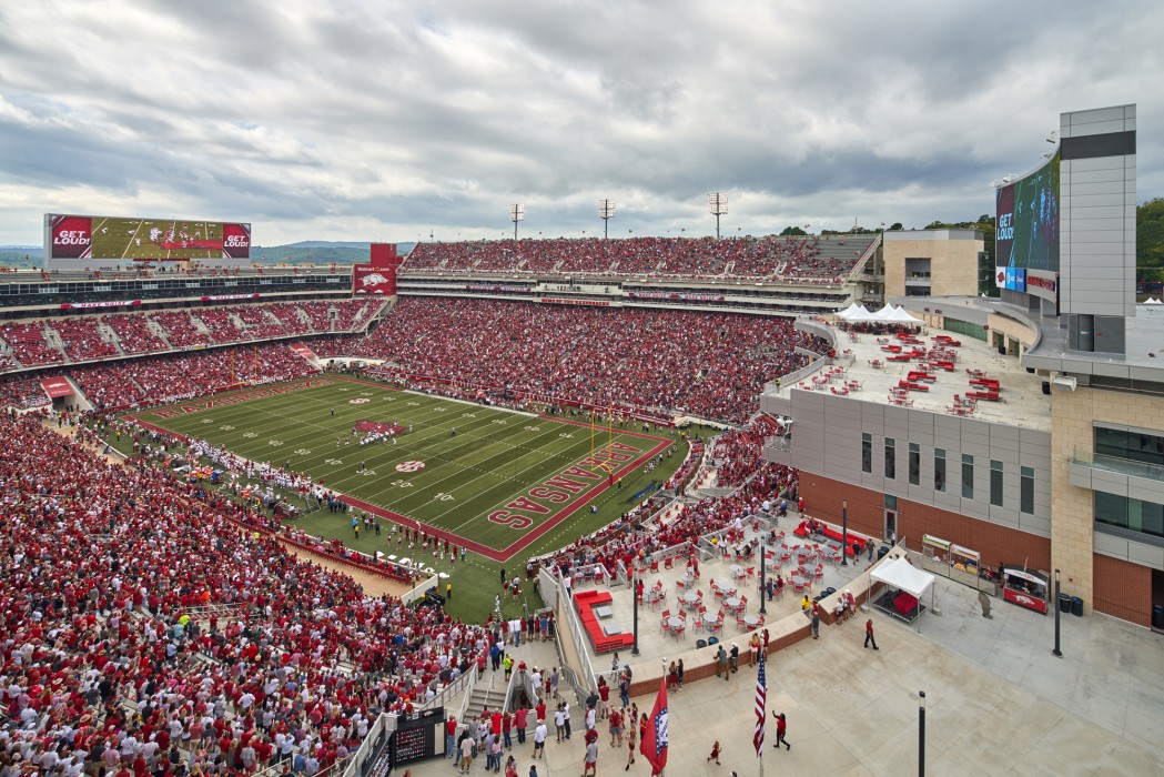 UA Donald W. Reynolds Razorback Stadium Renovation & Expansion polk