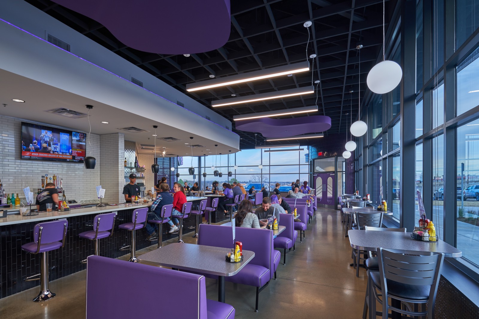 Purple Cow Restaurant polk stanley
