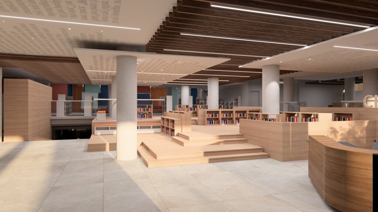 CALS Main Library Renovation - polk stanley wilcox.com