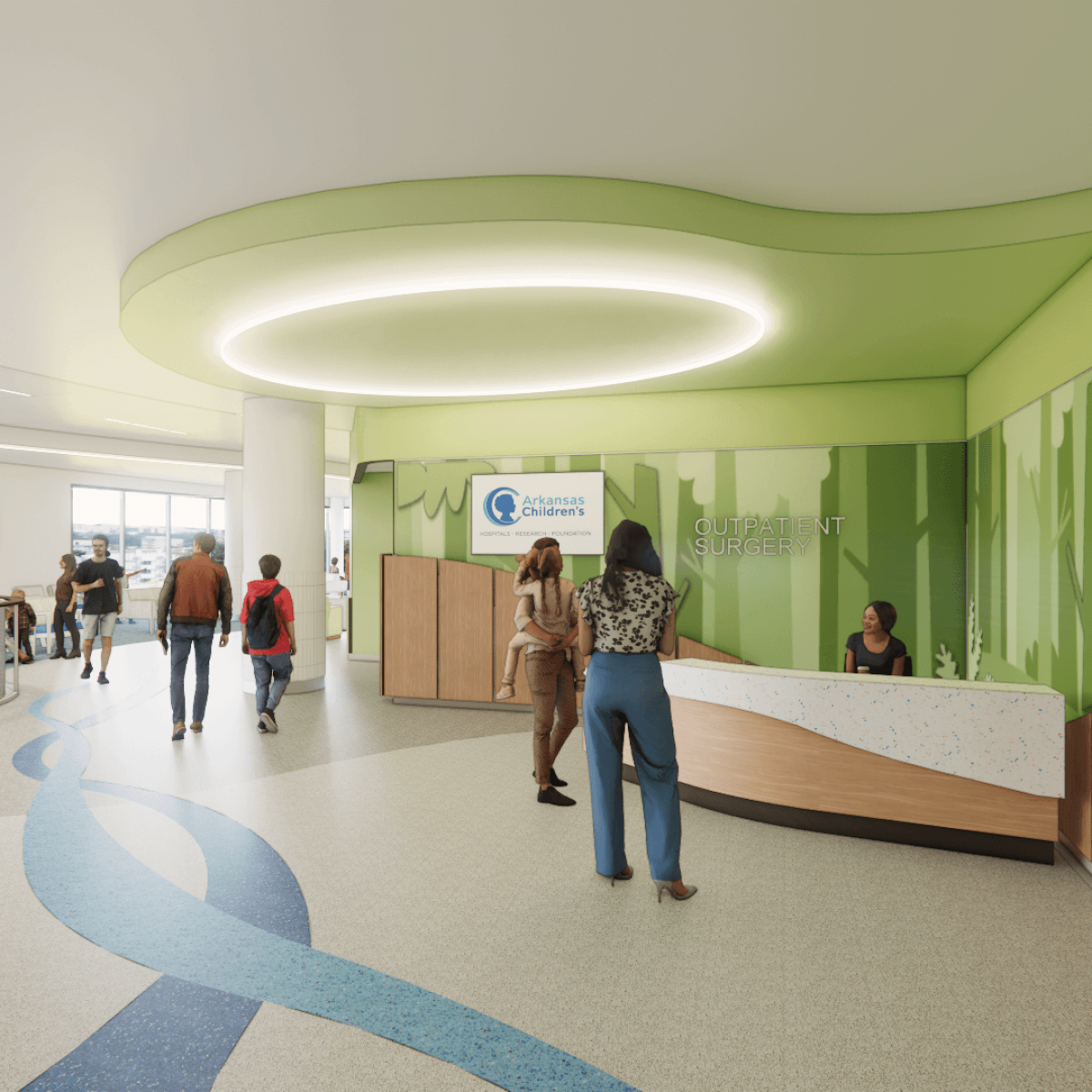 3rd Floor Outpatient Surgery Reception